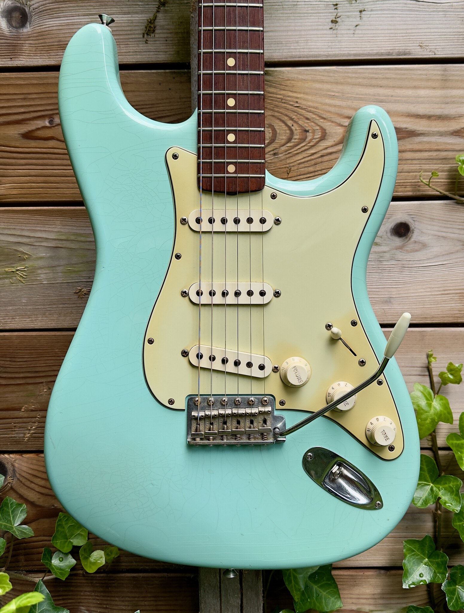 Fender Fender Custom Shop '60 Stratocaster Closet Classic Daphne Blue 2003