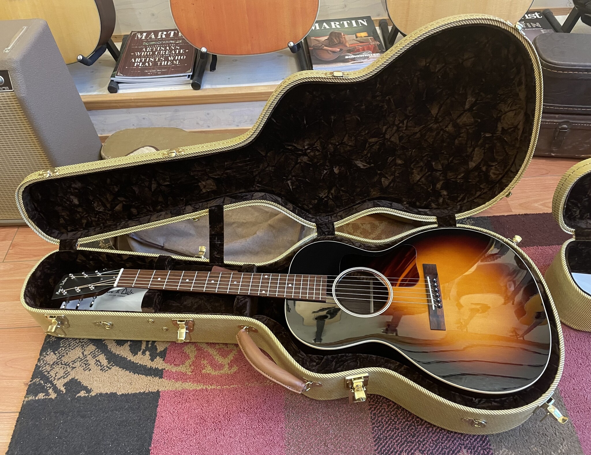 Huss & Dalton (AFGEPRIJSD!) Huss & Dalton Crossroads 14-Fret Custom