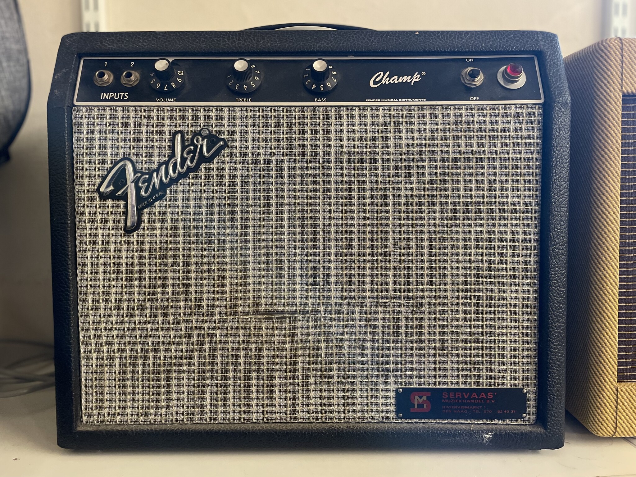 Fender 1981 Fender Champ Combo Blackface 1x8"