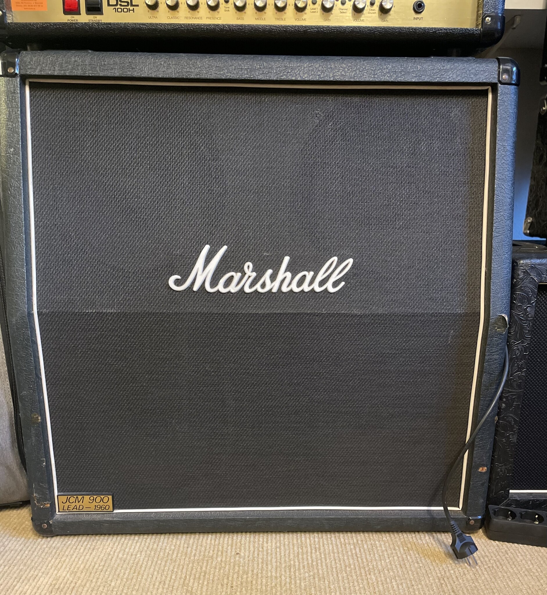 Marshall Marshall DSL100H Head + JCM 900 Lead 1960 Cabinet 4x12"