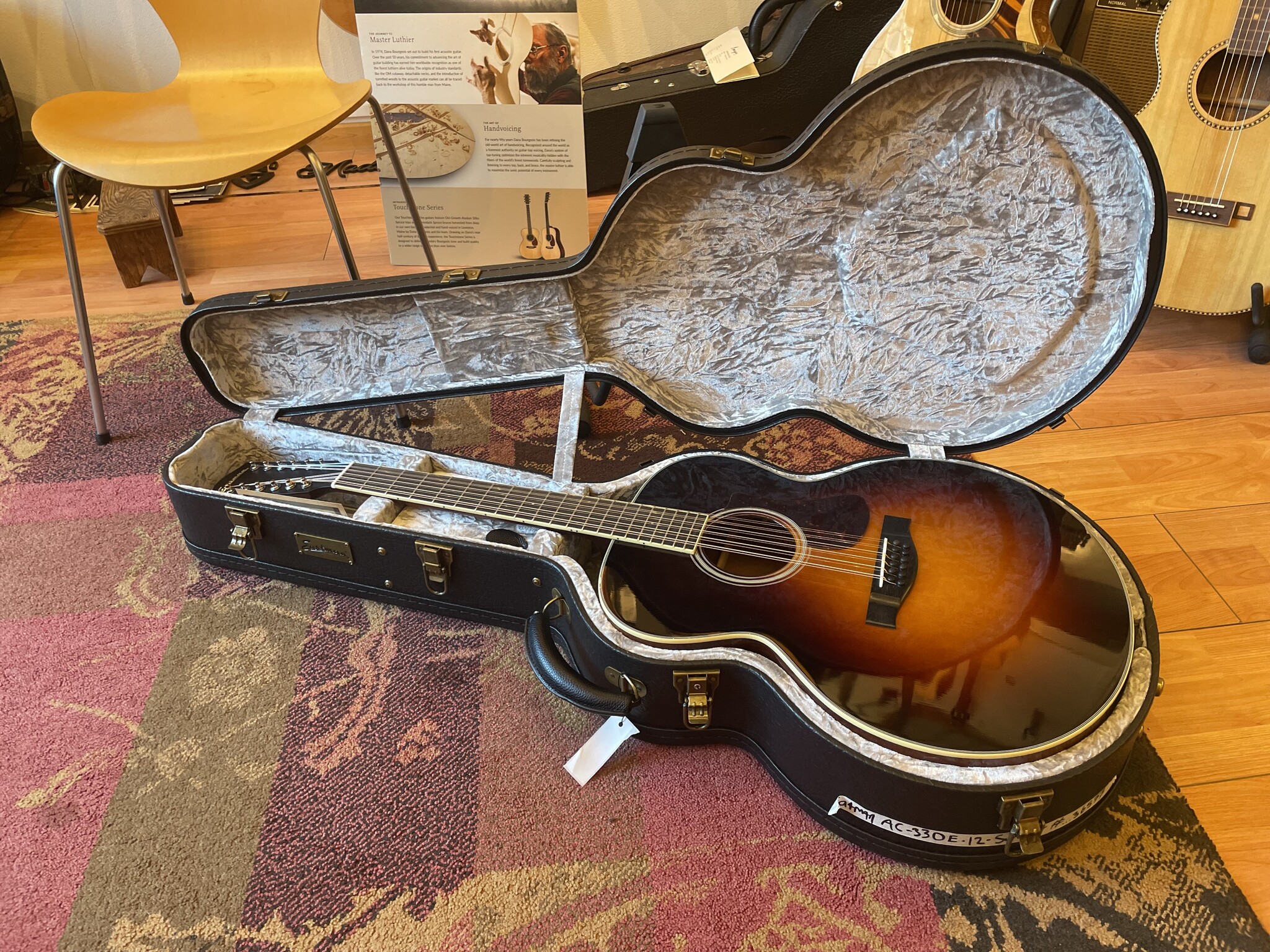 Eastman Eastman AC330E-12 String Sunburst (#...577)