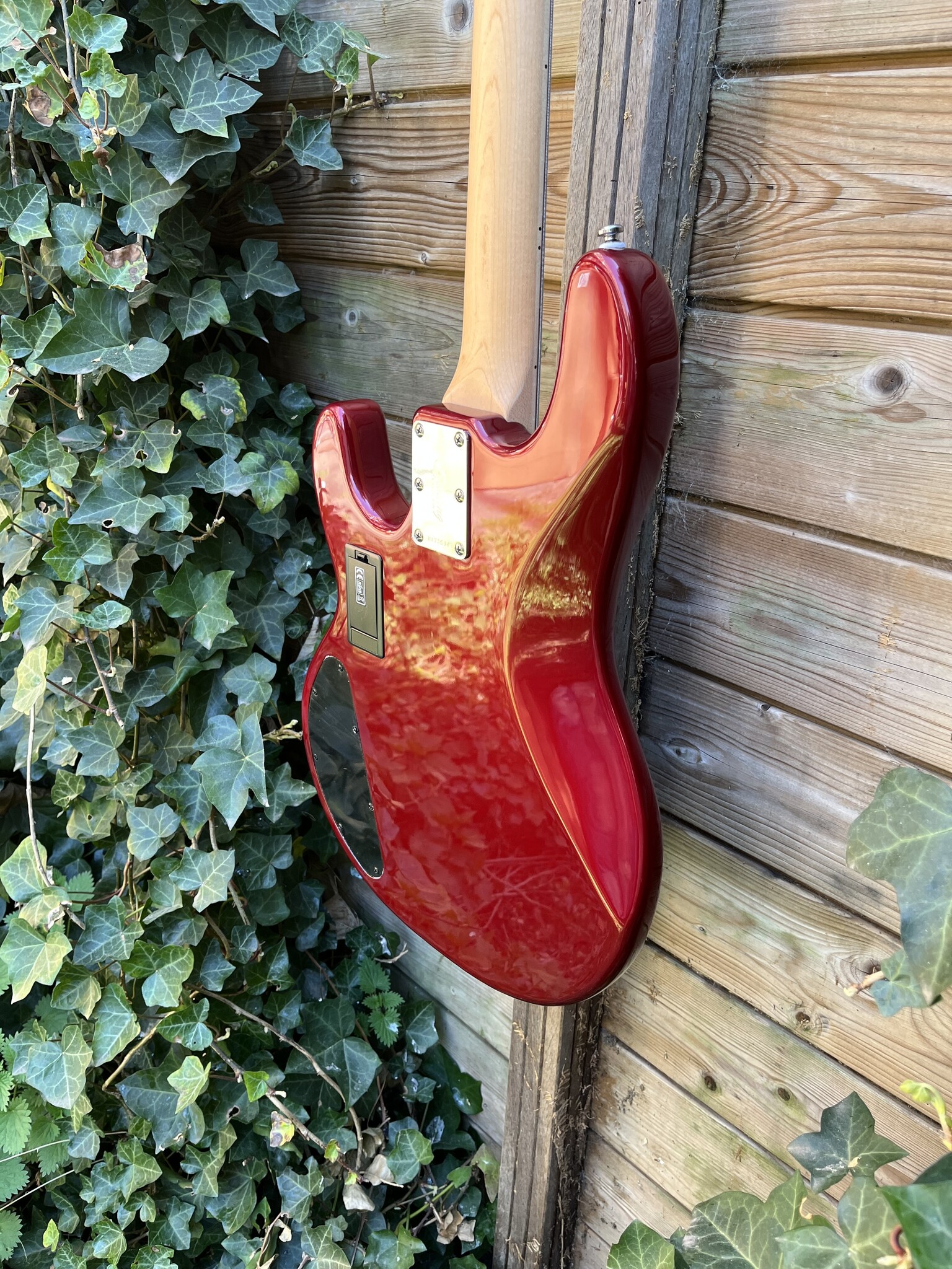 Sterling by Music Man Sterling Music Man StingRay 4 HH Candy Apple Red