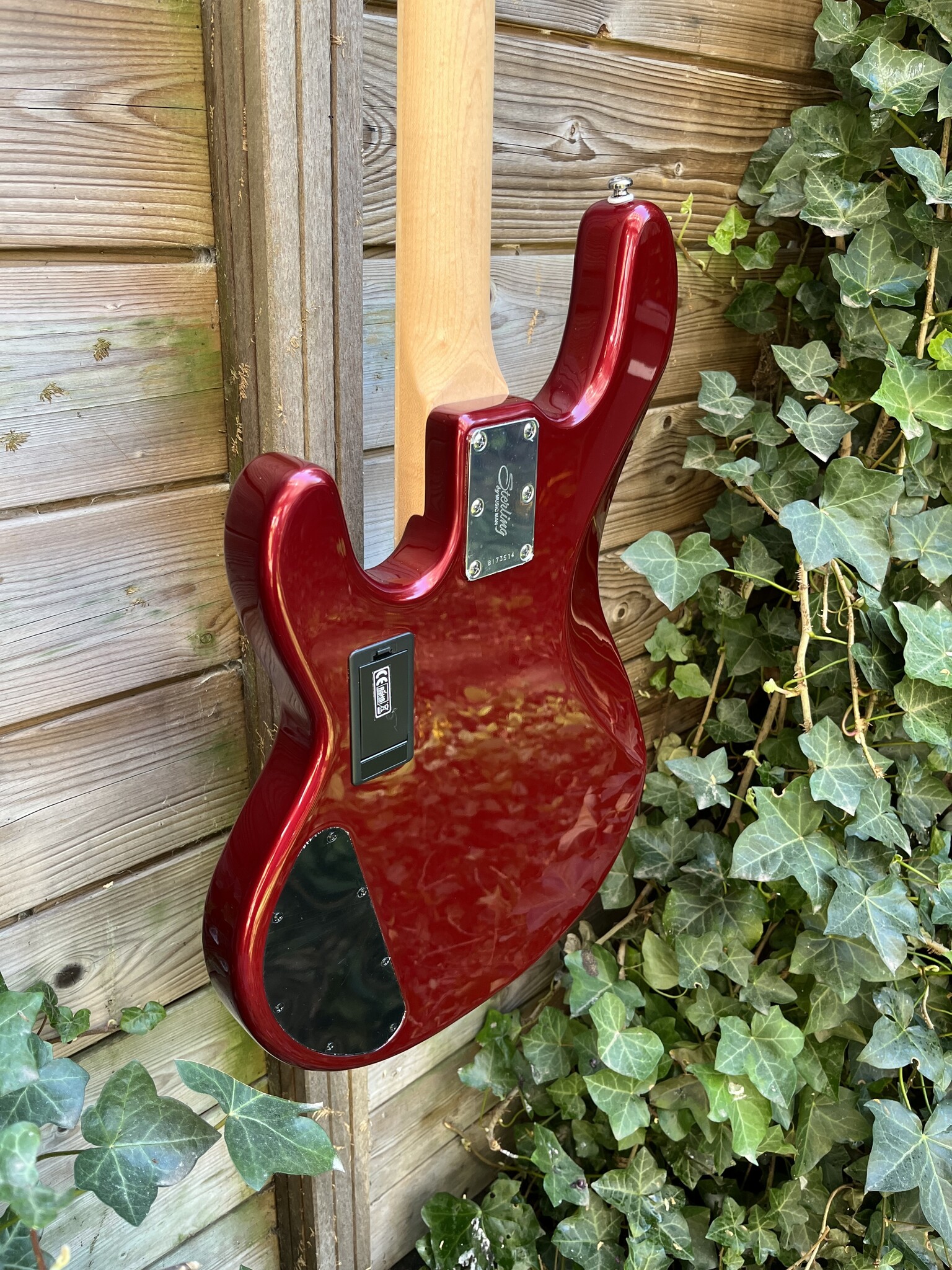 Sterling by Music Man Sterling Music Man StingRay 4 HH Candy Apple Red