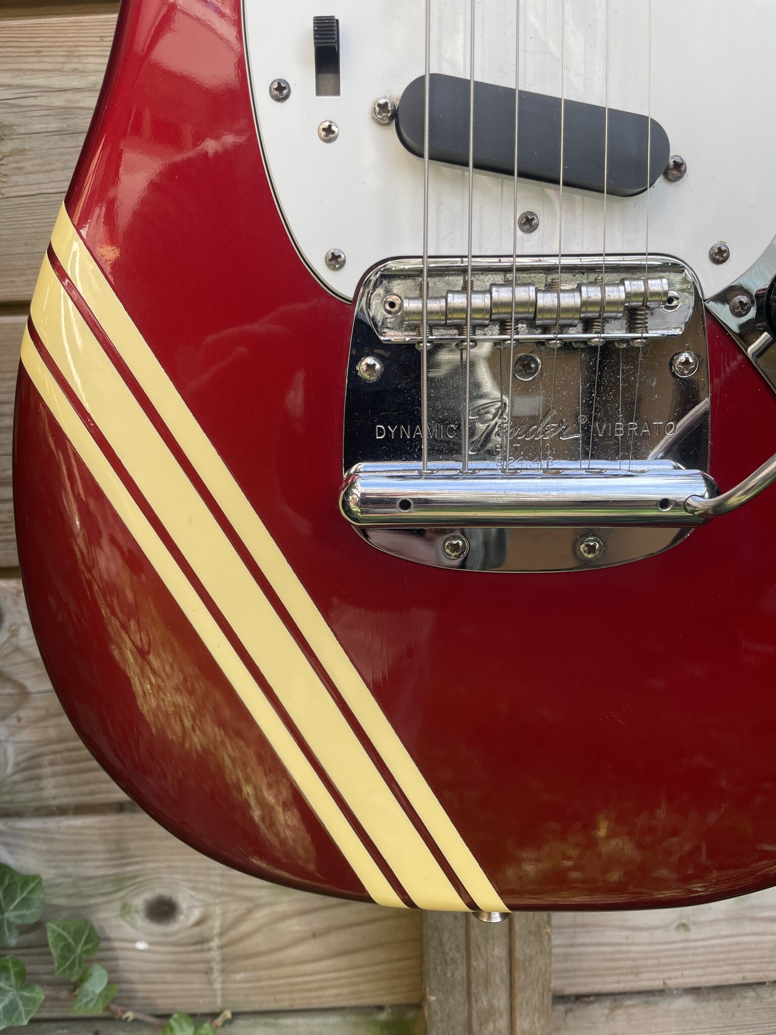 Fender 1974 Fender Competition Mustang Candy Apple Red