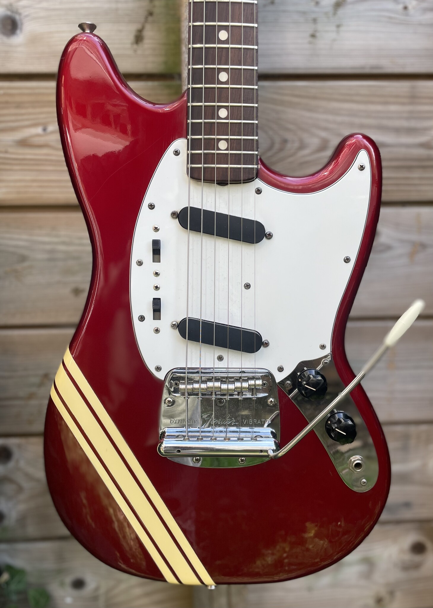 Fender 1974 Fender Competition Mustang Candy Apple Red