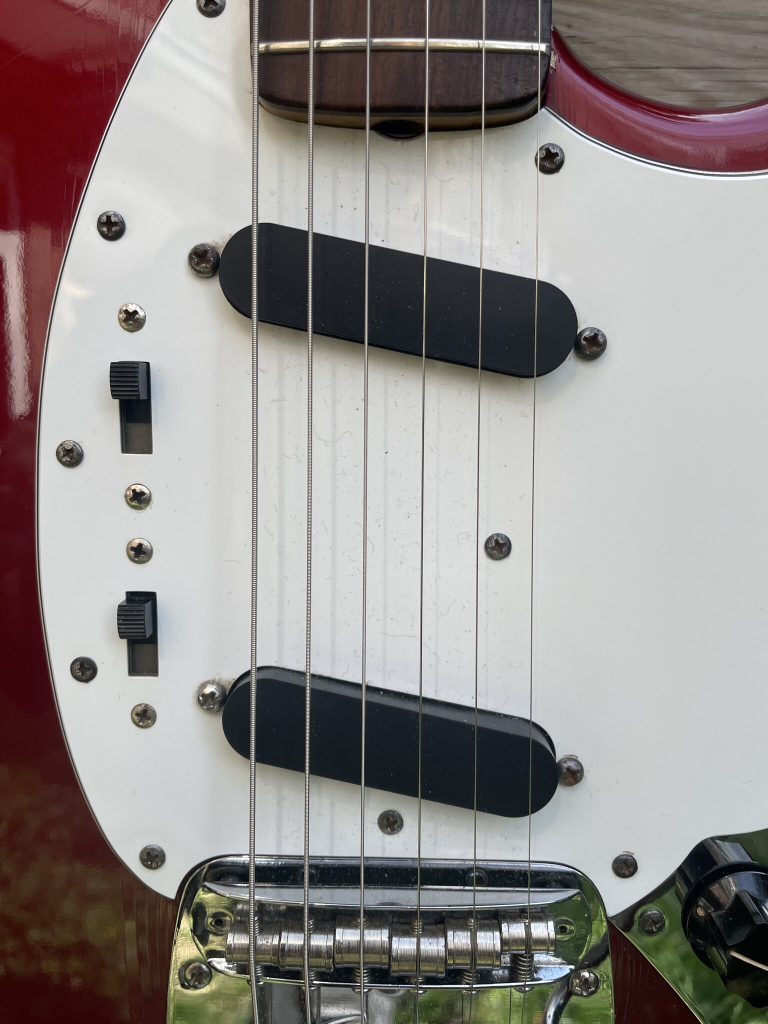 Fender 1974 Fender Competition Mustang Candy Apple Red