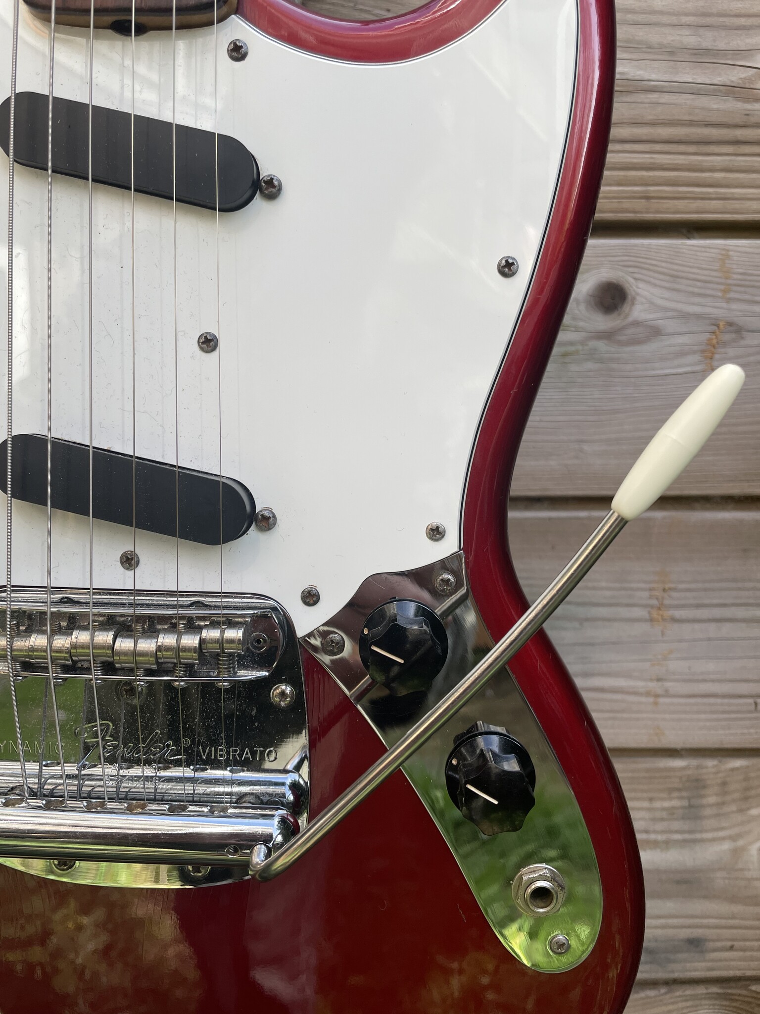 Fender 1974 Fender Competition Mustang Candy Apple Red