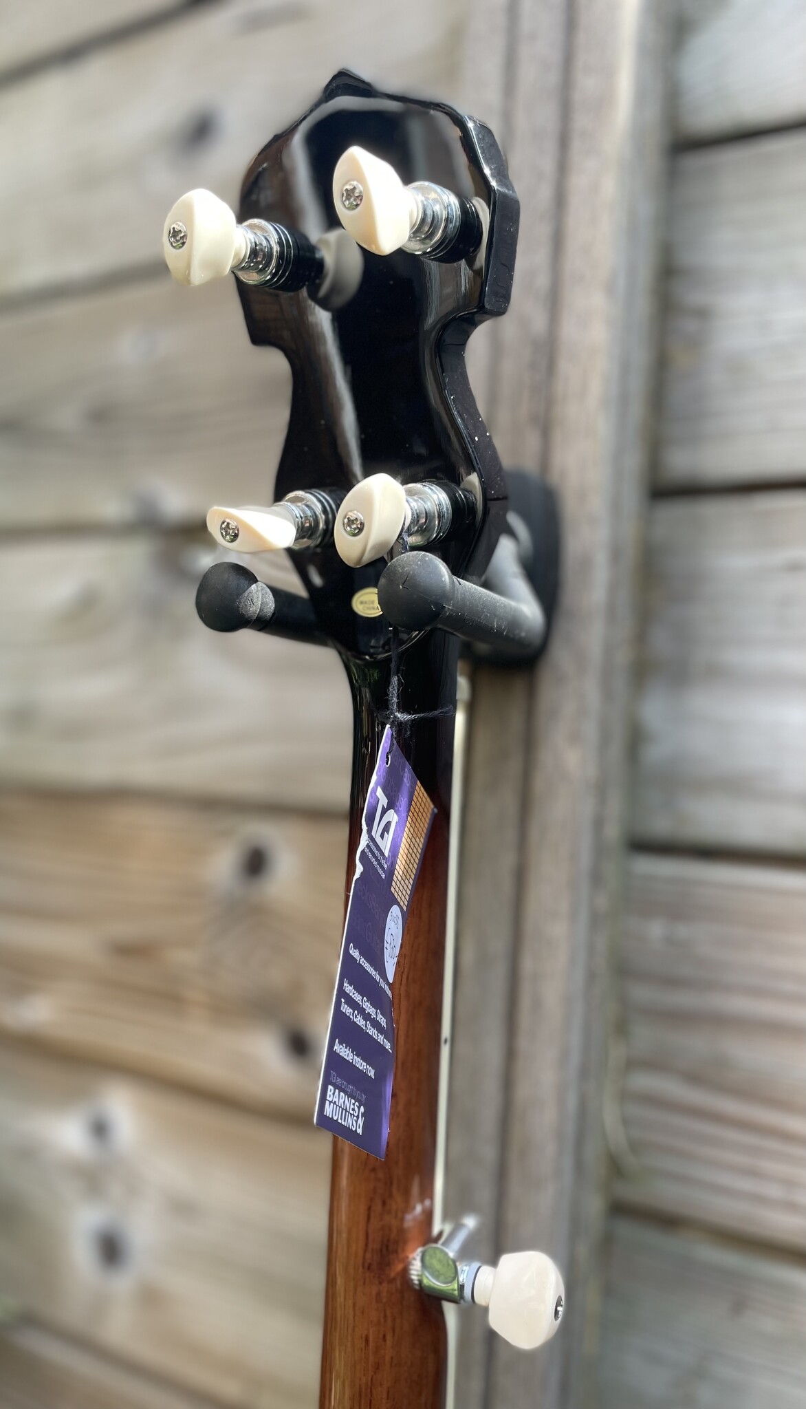 Barnes & Mullins Barnes & Mullins London W. 'Rathbone' 5-String Electro Banjo BJ400E