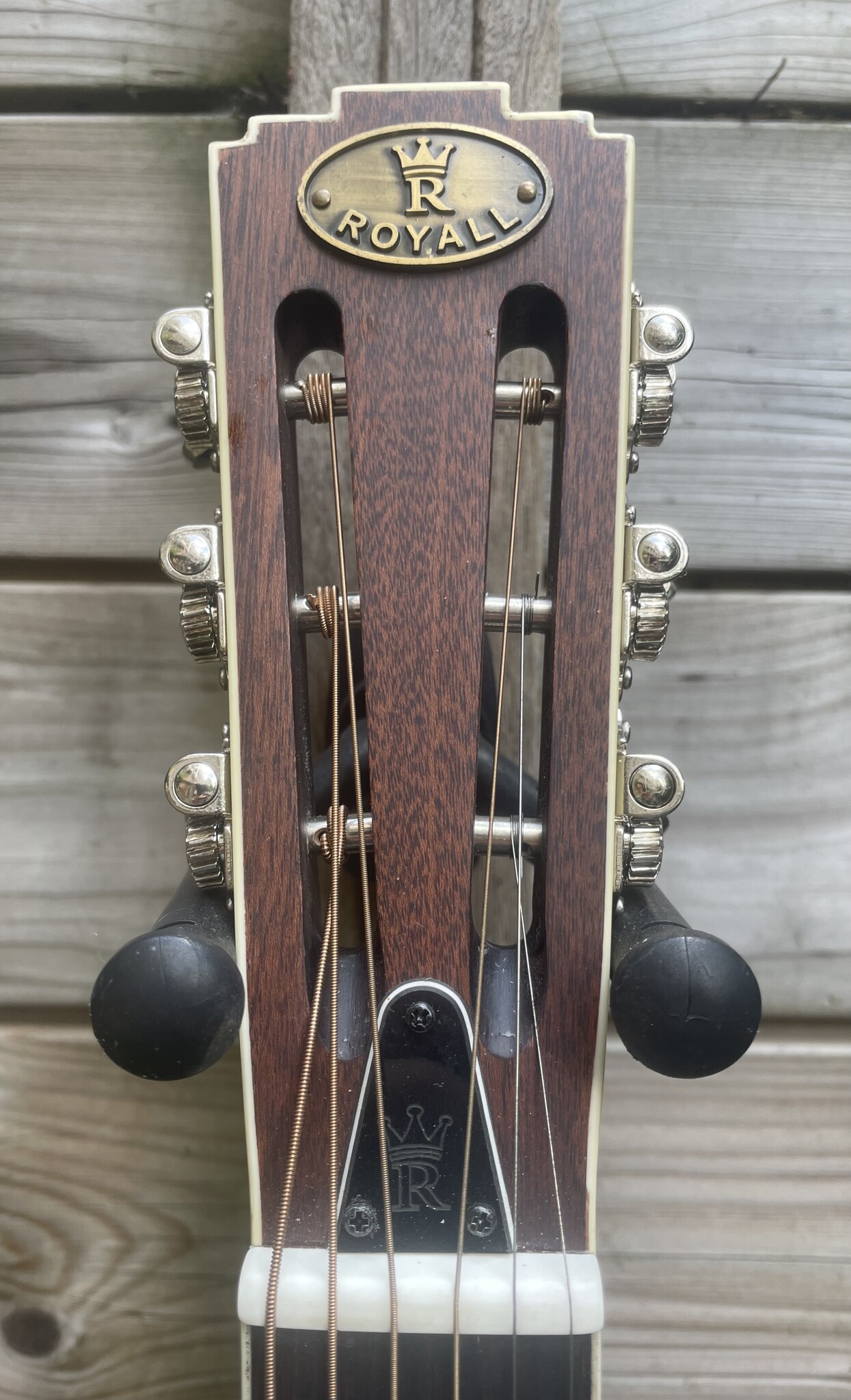 Royall Royall Single Cone 12-Fret Resonator Hobo Sunburst HB12/SB