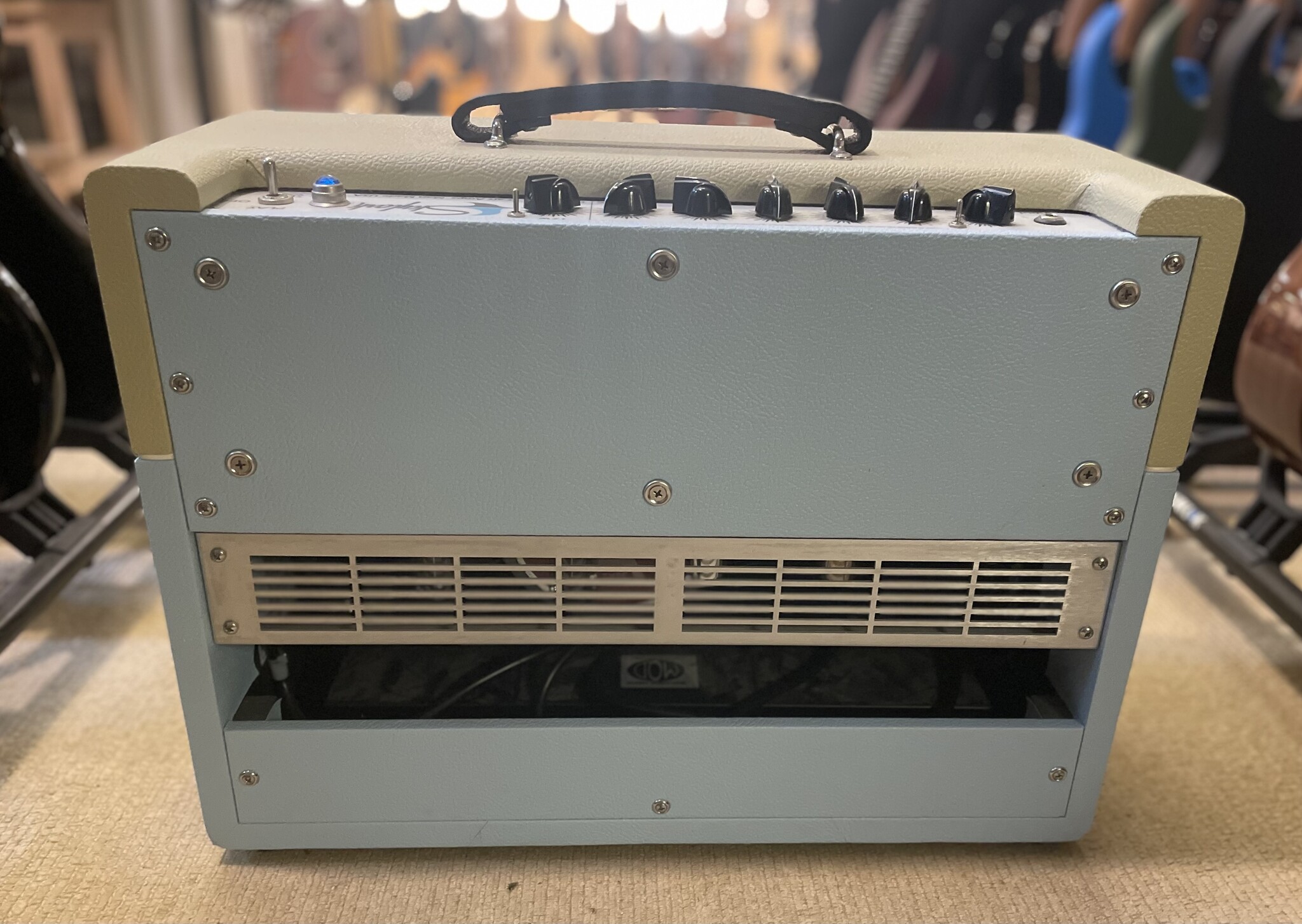 Carr (AFGEPRIJSD!) Carr Skylark 1x12" Tube Combo Cream/Sonic Blue