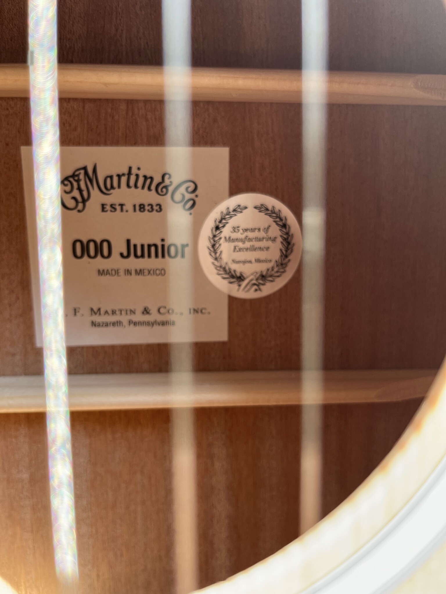 C. F. Martin & Co. Martin 000Jr-10