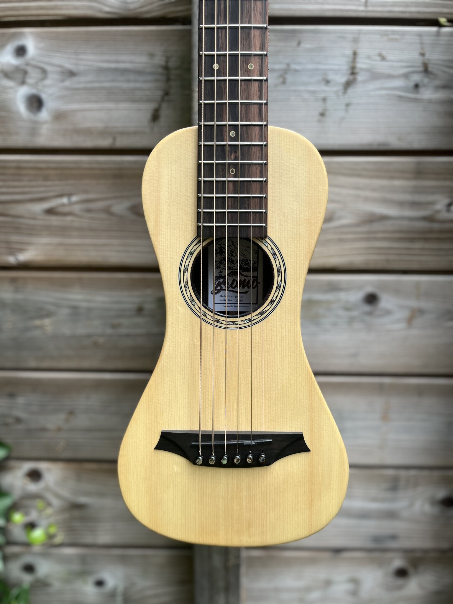 Bromo Bromo Rocky Mountain Series BAR3E Traveller Guitar