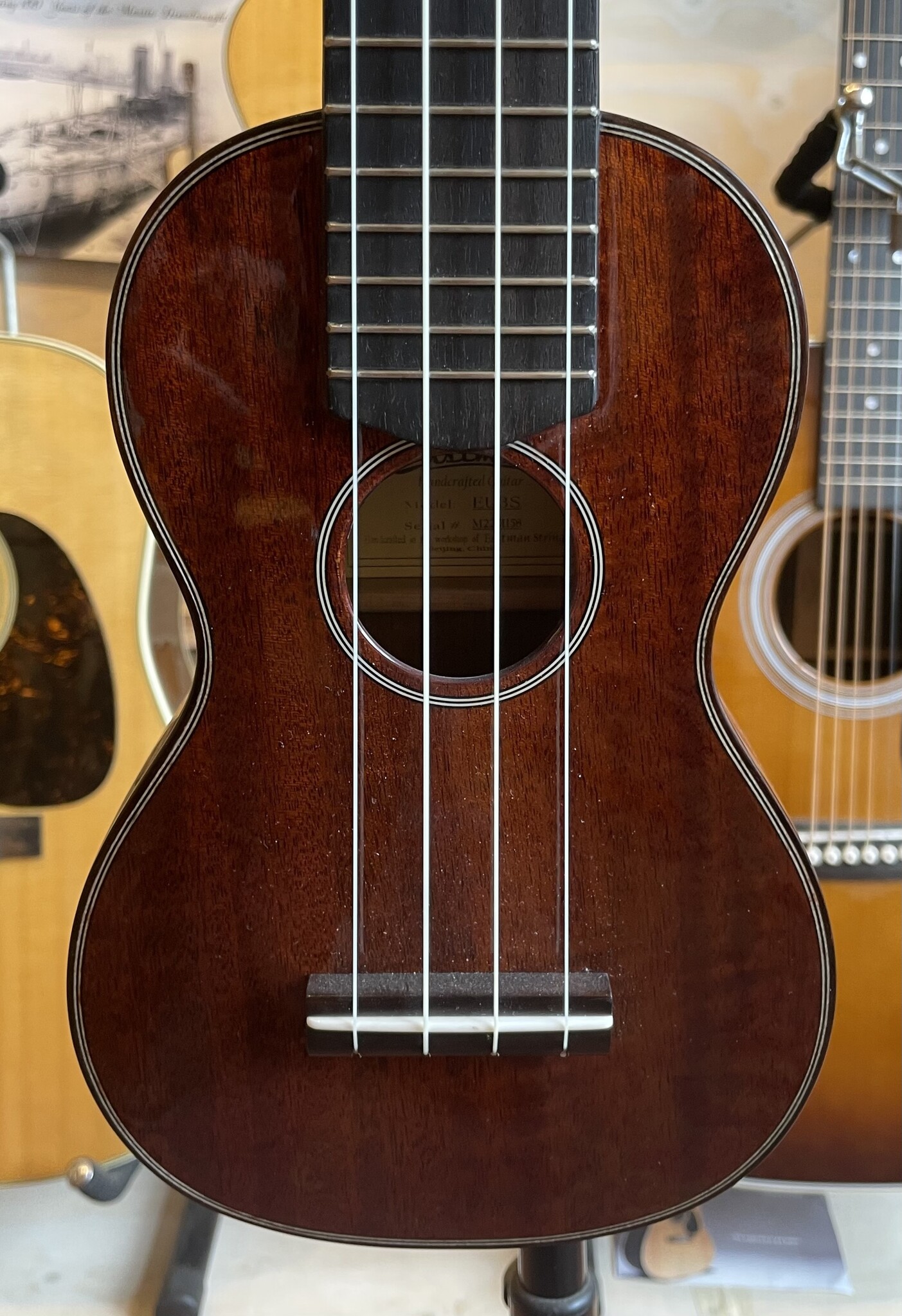 Eastman Eastman EU3S Soprano Ukulele w/Genuine Mahogany (#...158)
