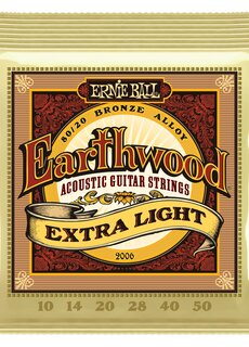 Ernie Ball Ernie Ball 2006 Earthwood 10-50 80/20 Bronze