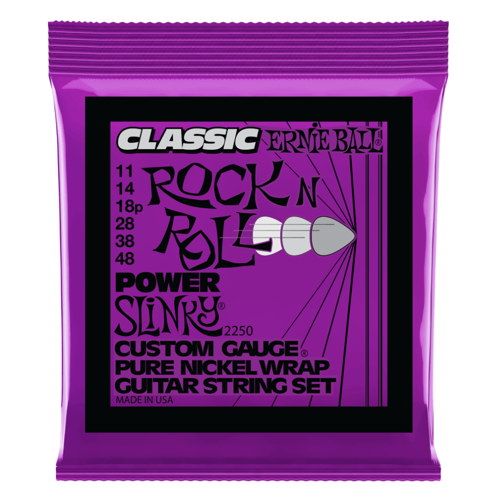 Ernie Ball Ernie Ball 2250 Rock n Roll 11-48 Power Slinky Pure Nickel