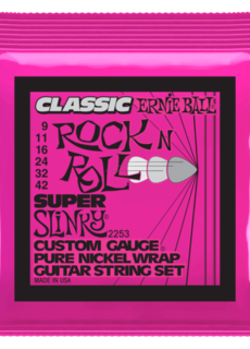 Ernie Ball Ernie Ball 2253 Super Slinky 9-42 R&R Pure Nickel Wrap