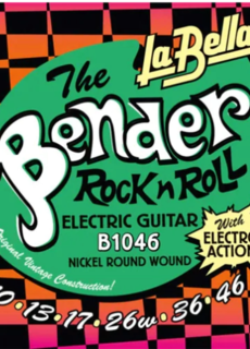 La Bella La Bella The Bender Nickel Wound 10-46