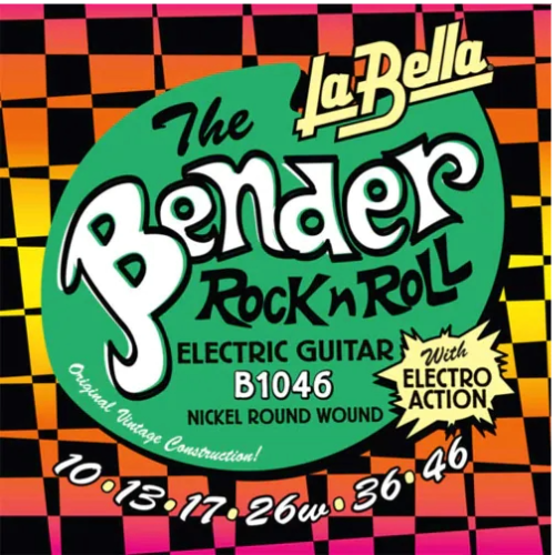 La Bella La Bella The Bender Nickel Wound 10-46