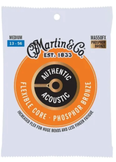 C. F. Martin & Co. Martin Authentic Acoustic 'Flexcore' Phosphor Bronze MA550FX 13-56