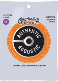 C. F. Martin & Co. Martin MA535FX 'Flexcore' 11-52 Phosphor Bronze