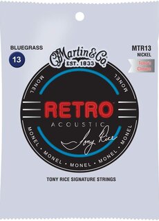 C. F. Martin & Co. Martin Retro Acoustic Tony Rice 'Bluegrass' Monel/Nickel Copper MTR13 13-56