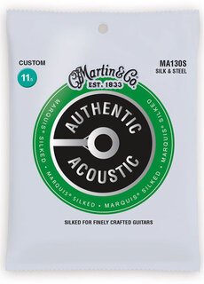 C. F. Martin & Co. Martin Authentic Acoustic Marquis Silk & Steel MA130S Custom 11.5-47