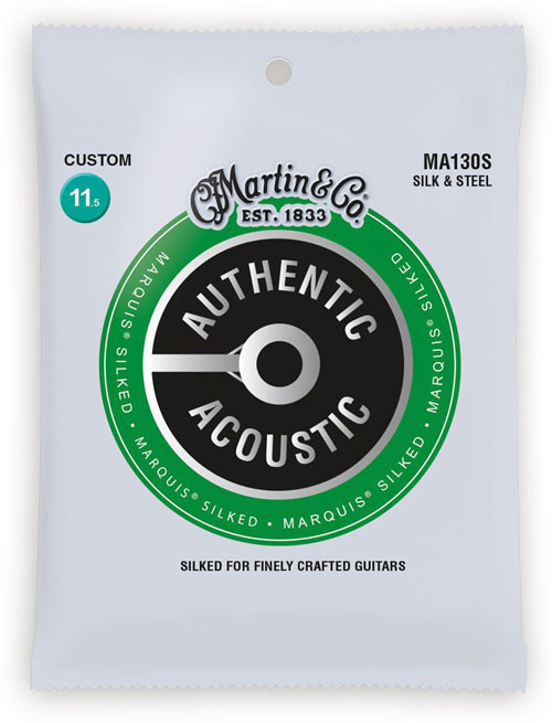C. F. Martin & Co. Martin Authentic Acoustic Marquis Silk & Steel MA130S Custom 11.5-47