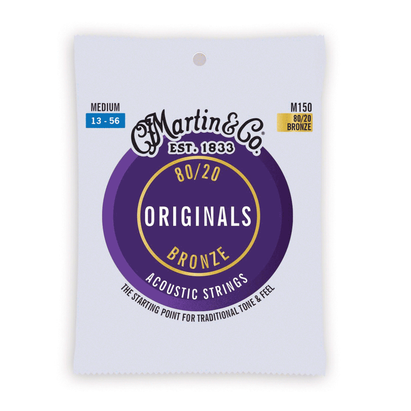 C. F. Martin & Co. Martin M150 'Originals' Acoustic 13-56 80/20 Bronze