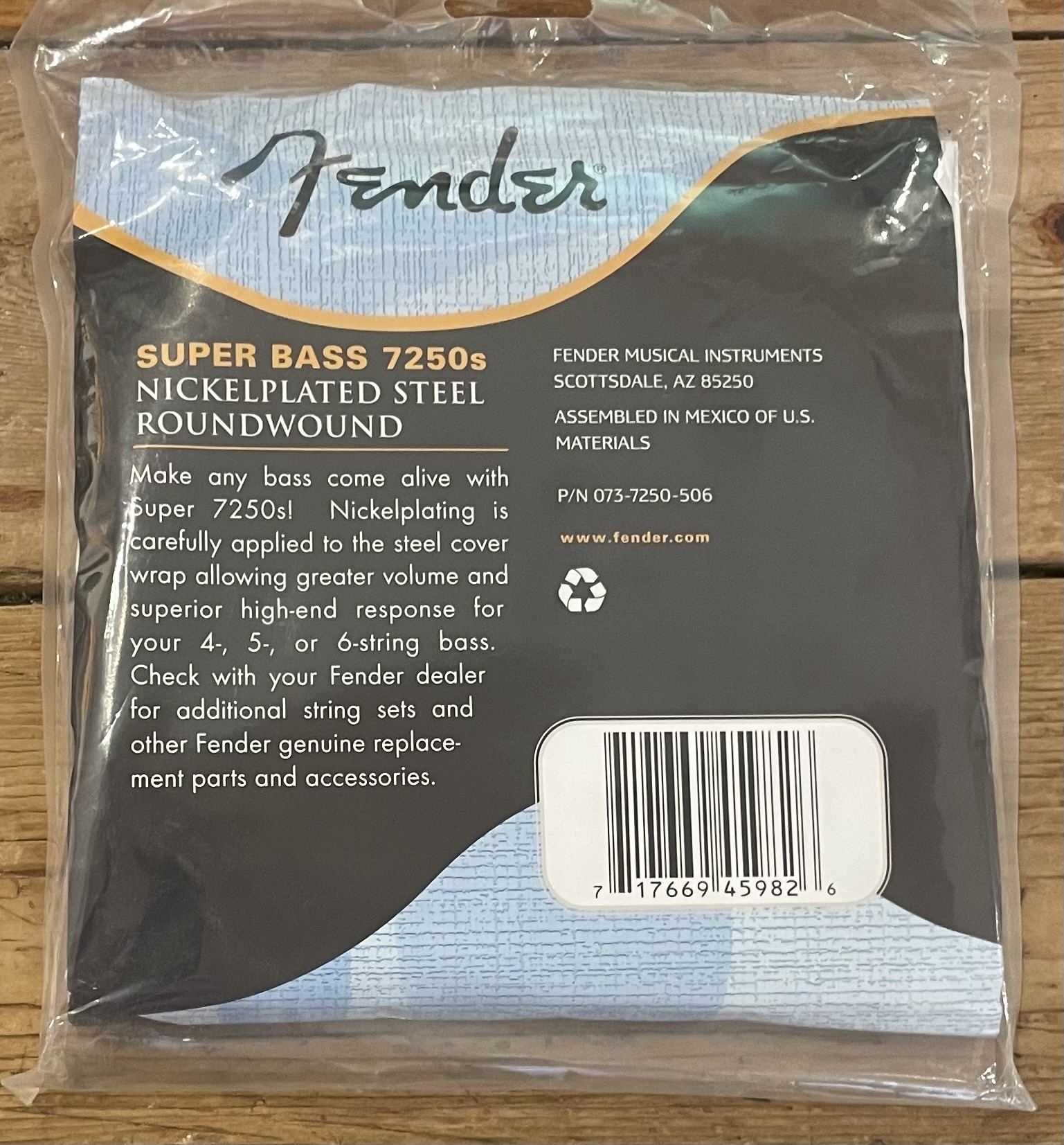 Fender Fender 7250-5M Super Bass Roundwound 5-String 45-125
