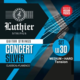 Luthier Strings Luthier LU30 Hard Tension Concert Silver Classical/Flamenco Strings