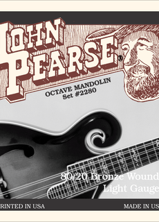 John Pearse John Pearse 2280 Octave Mandolin Phosphor Bronze