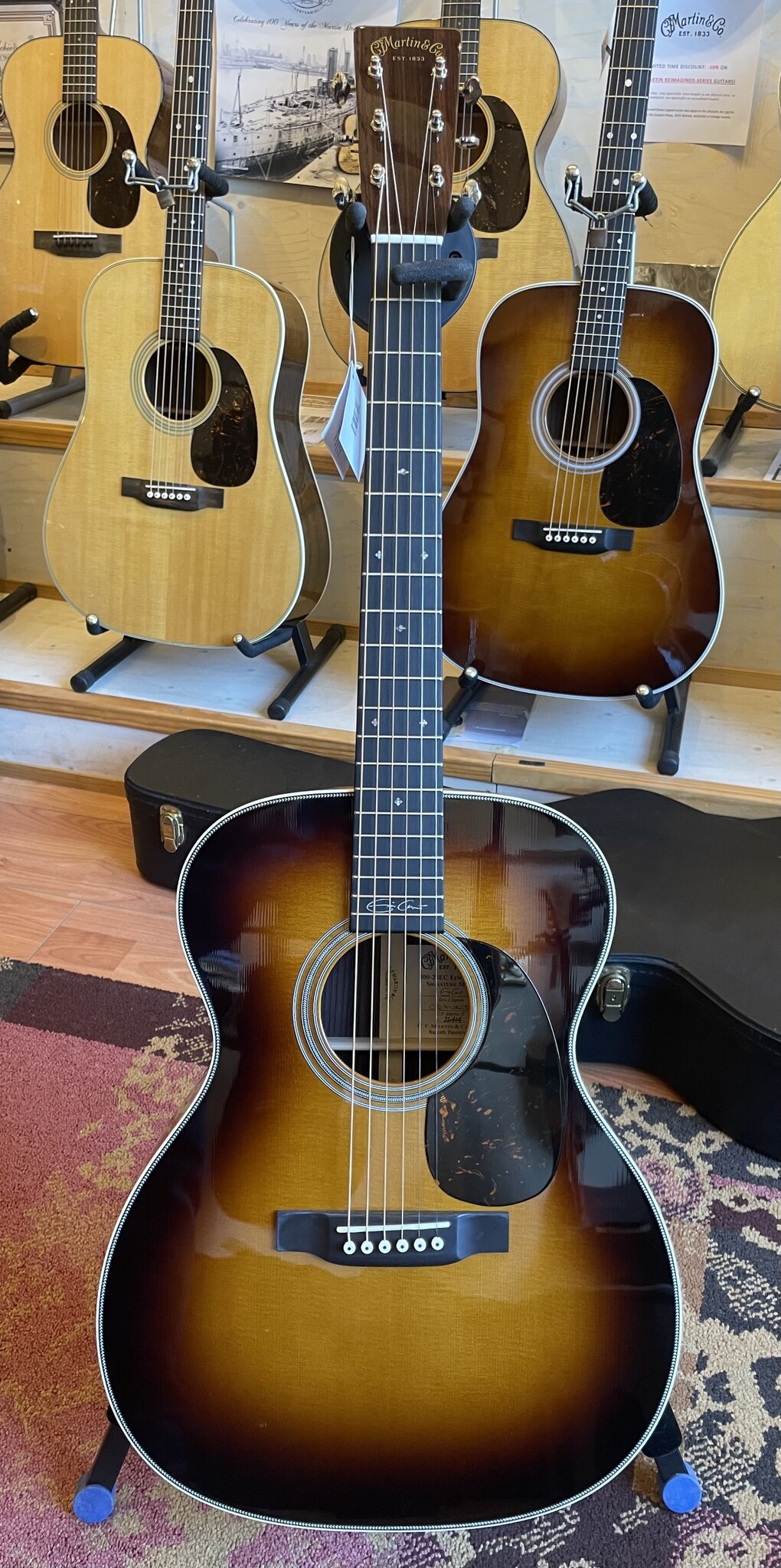 C. F. Martin & Co. Martin 000-28EC Eric Clapton Signature Sunburst (#...414)