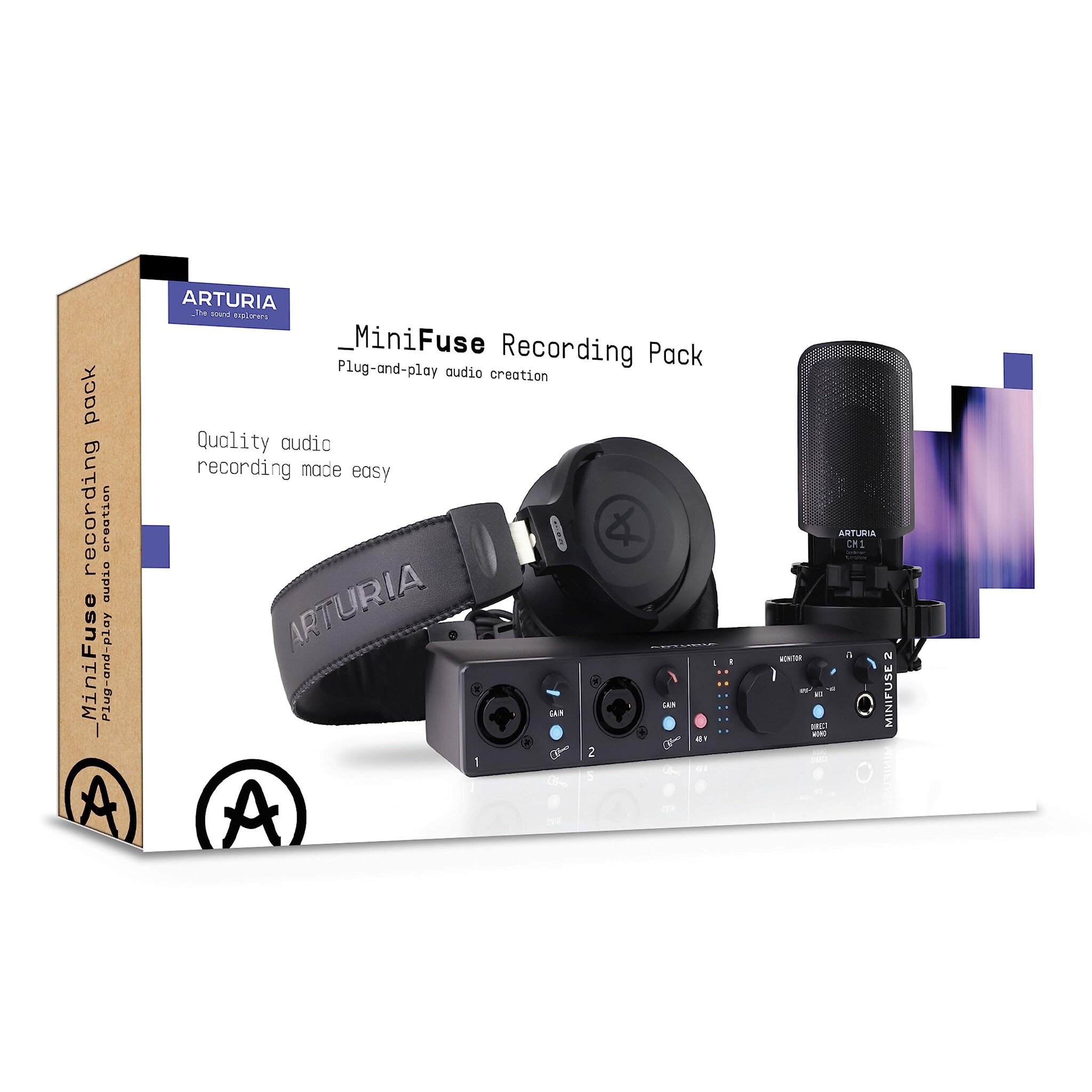 Arturia Arturia MiniFuse Recording Pack