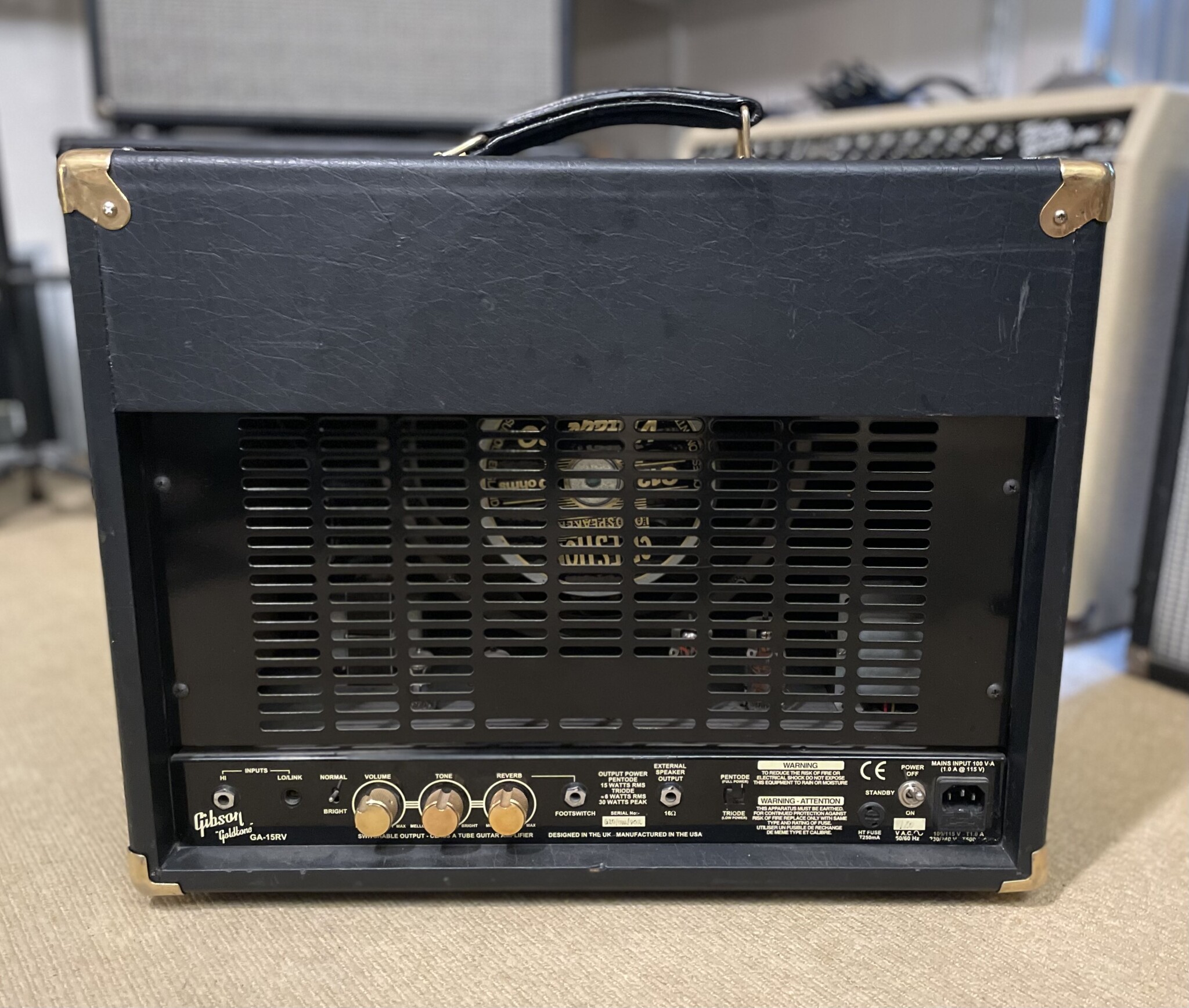 Gibson Gibson Goldtone GA-15RV Combo 1x12"