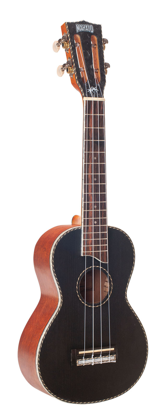 Mahalo Mahalo MP2BK Concert Ukulele Pearl Series