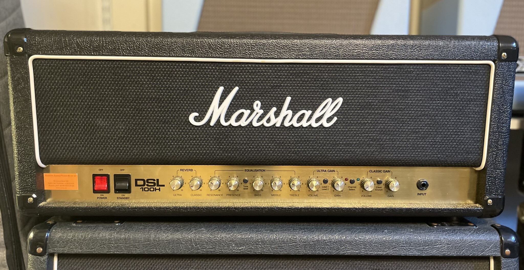 Marshall Marshall DSL100H Head + JCM 900 Lead 1960 Cabinet 4x12"