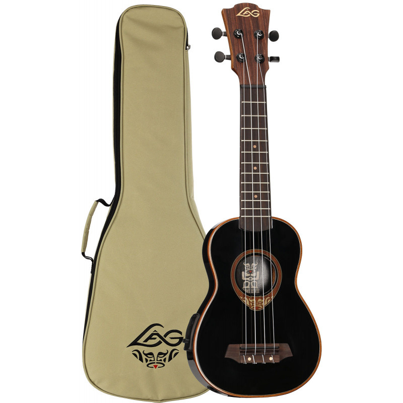 LAG LAG TKU 118SE Slim Soprano Electro Ukulele