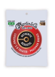 C. F. Martin & Co. Martin MA500T 'Treated' 12-String 10-47 Ph. Bronze