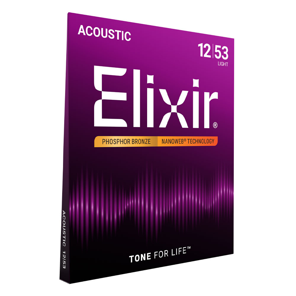 Elixir Elixir 16052 Nanoweb Acoustic 12-53 Phosphor Bronze