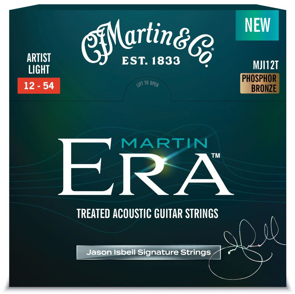 C. F. Martin & Co. Martin MJI12T Era 'Treated' Acoustic Jason Isbell Signature 12-54 Phosphor Bronze
