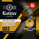 Luthier Strings Luthier LU40 Medium/Hard Tension Concert Gold Classical/Flamenco Strings