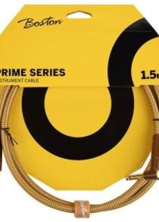 Boston Boston Instrument Cable Prime Series Tweed 1.5m Angled