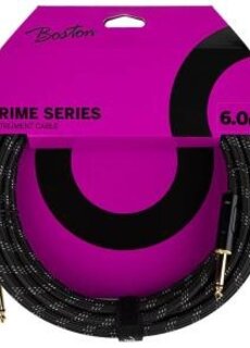 Boston Boston Instrument Cable Prime Series Black Tweed 6m