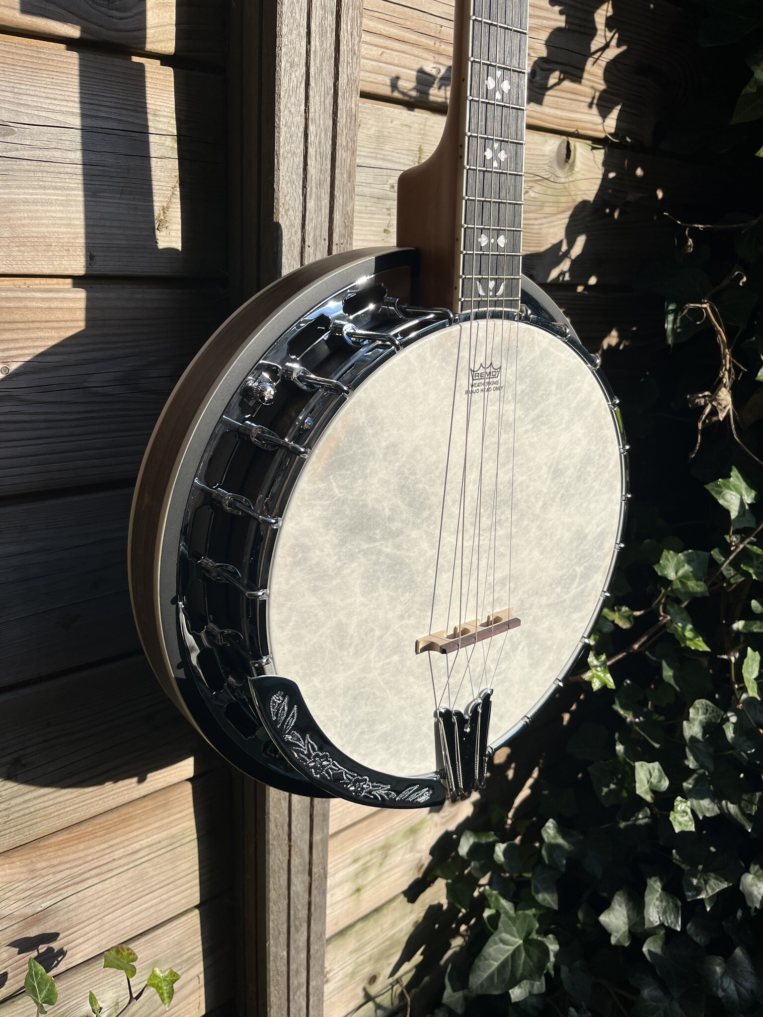 Barnes & Mullins Barnes & Mullins London W. Empress Irish Gaelic Tenor 4-String Banjo BJ504BWGT