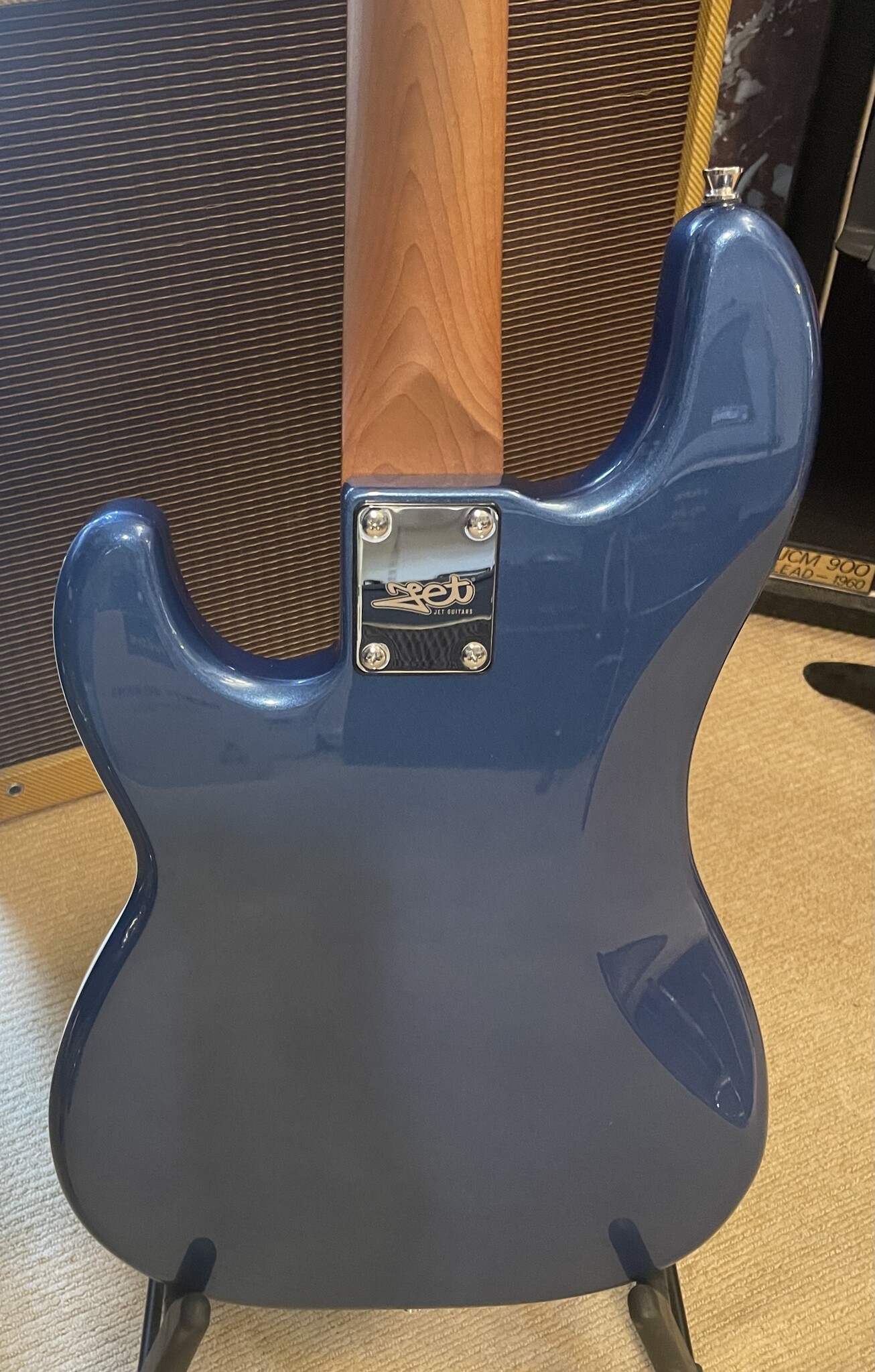 JET Guitars JET P-Bass JPB-300 Navy Blue