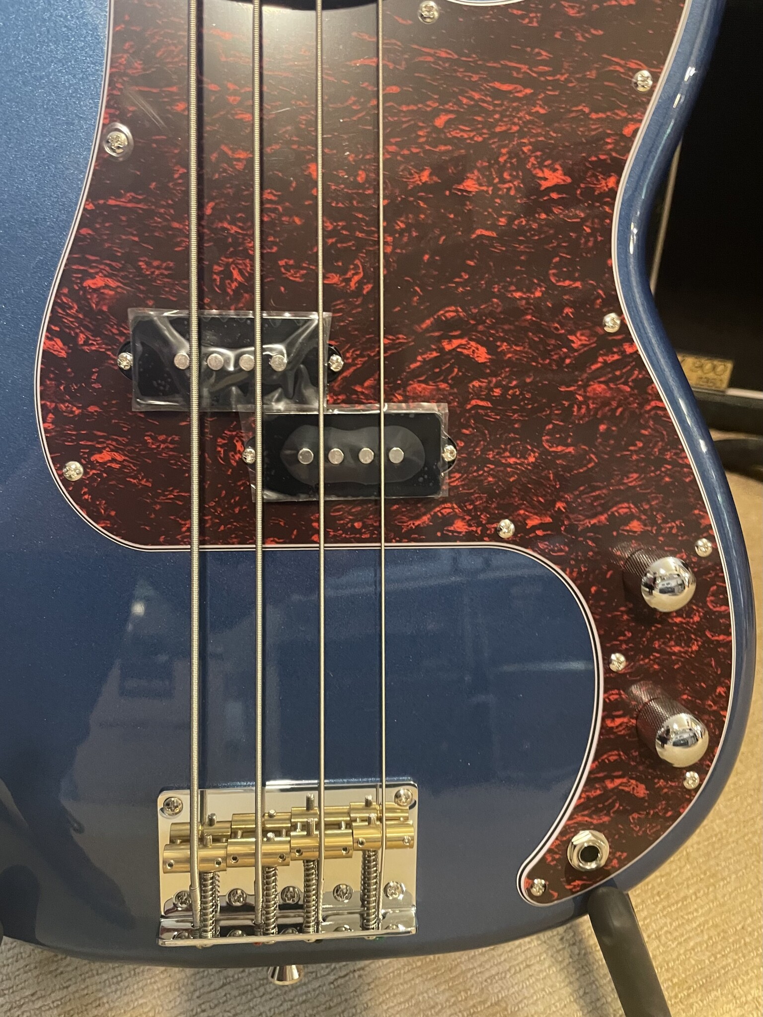 JET Guitars JET P-Bass JPB-300 Navy Blue