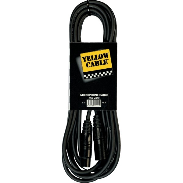 Yellow Cable Yellow Cable ECO M05X Microphone Cable 5m