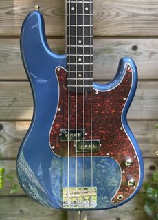 JET Guitars JET P-Bass JPB-300 Navy Blue