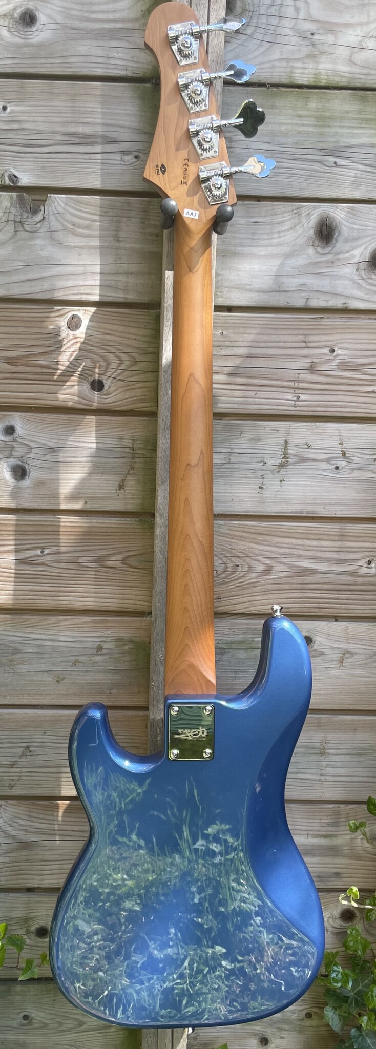 JET Guitars JET P-Bass JPB-300 Navy Blue