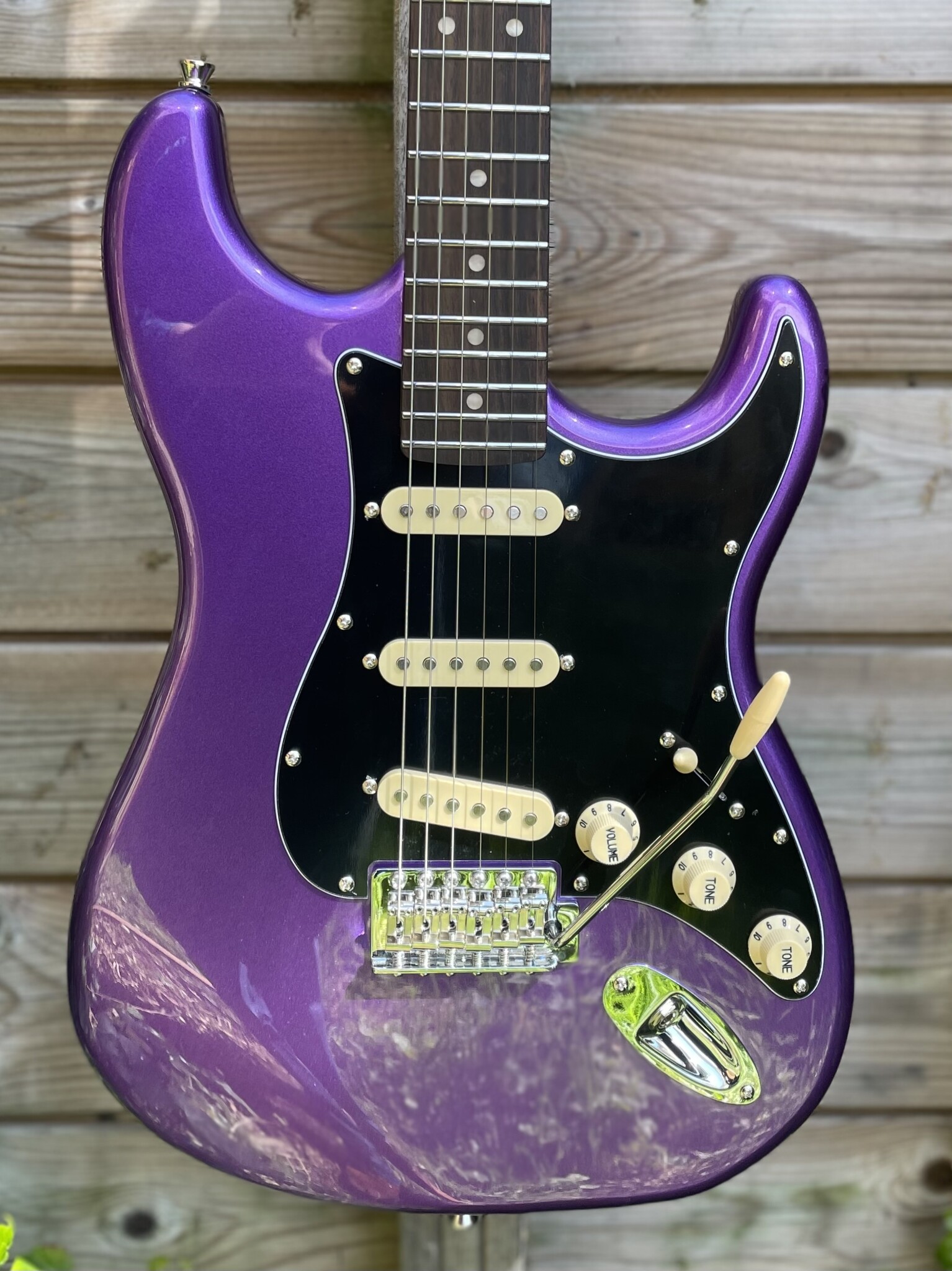 JET Guitars JET Strat JS-300 Plum